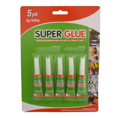 Bộ 5 ống Keo Siêu Dính Super Glue Mỗi Ống 2g